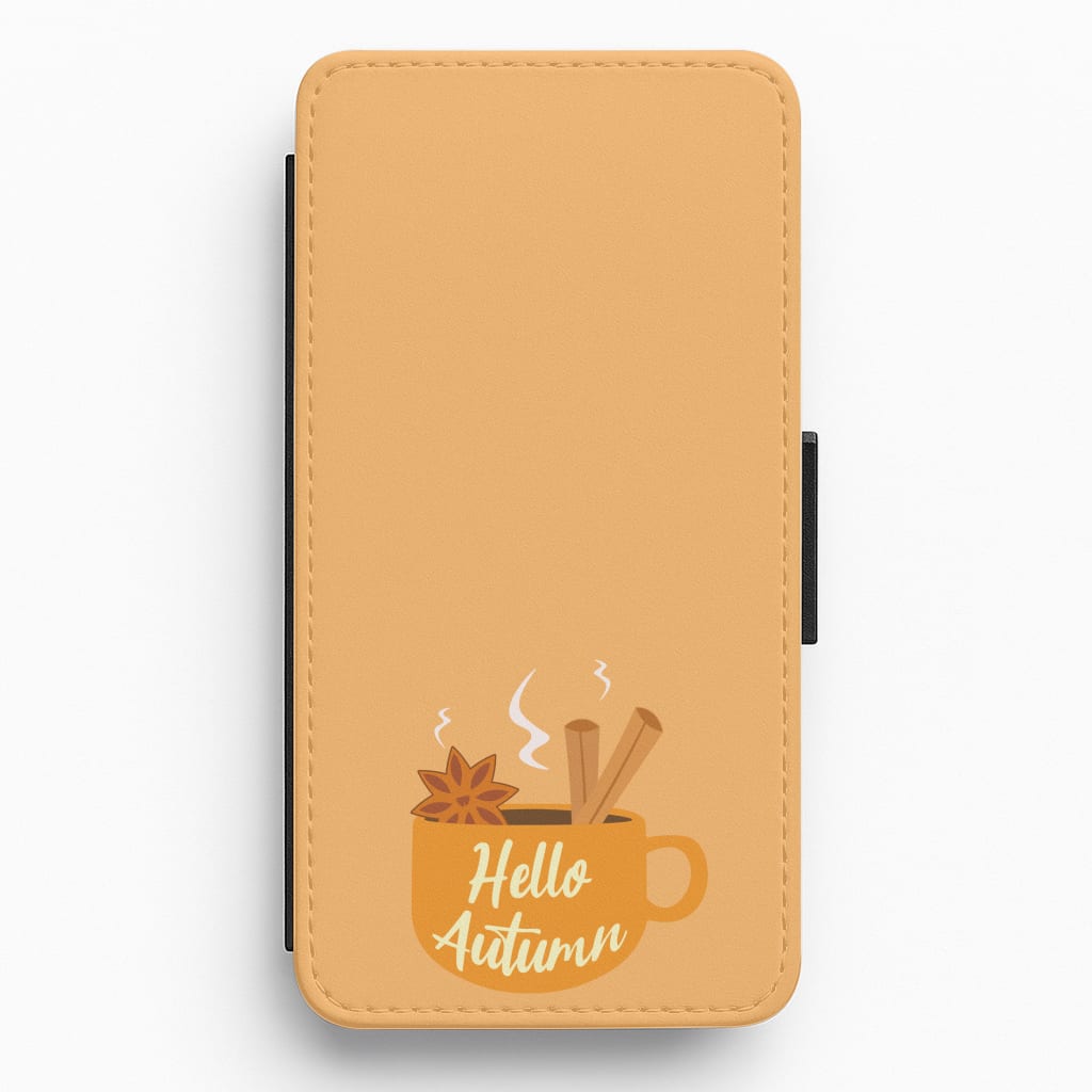 Hello Autumn Flip / Wallet Phone Case