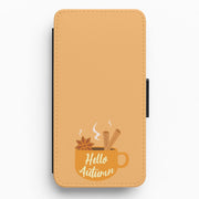 Hello Autumn Flip / Wallet Phone Case 1