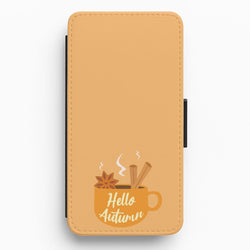 Hello Autumn Flip / Wallet Phone Case