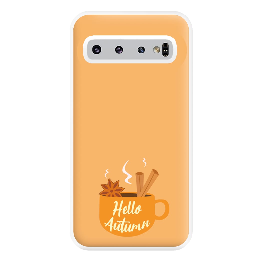 Hello Autumn Phone Case for Galaxy S10 Plus