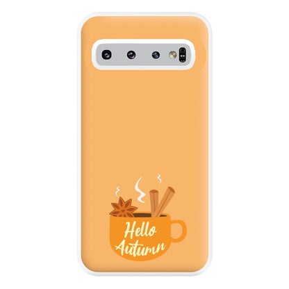 Hello Autumn Phone Case for Galaxy S10 Plus