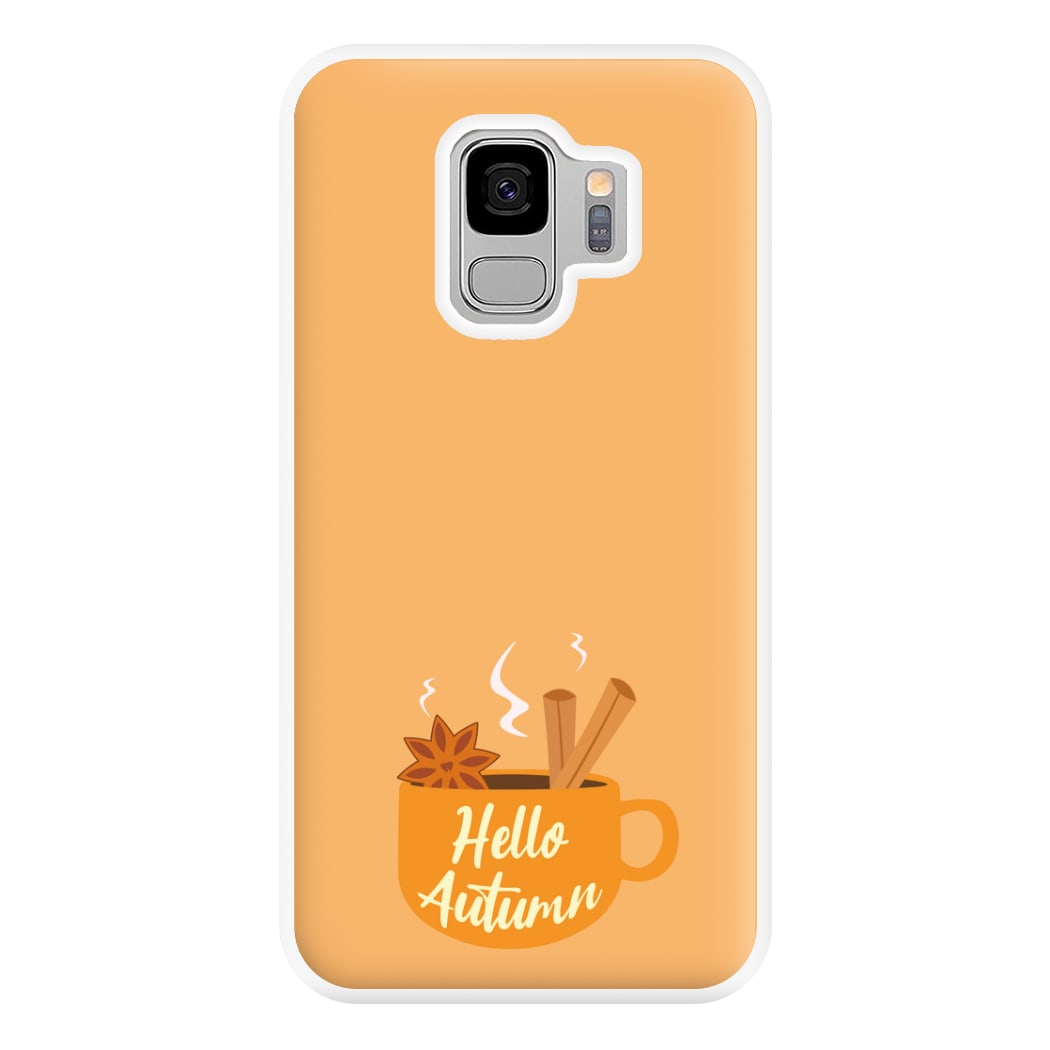 Hello Autumn Phone Case for Galaxy S9 Plus