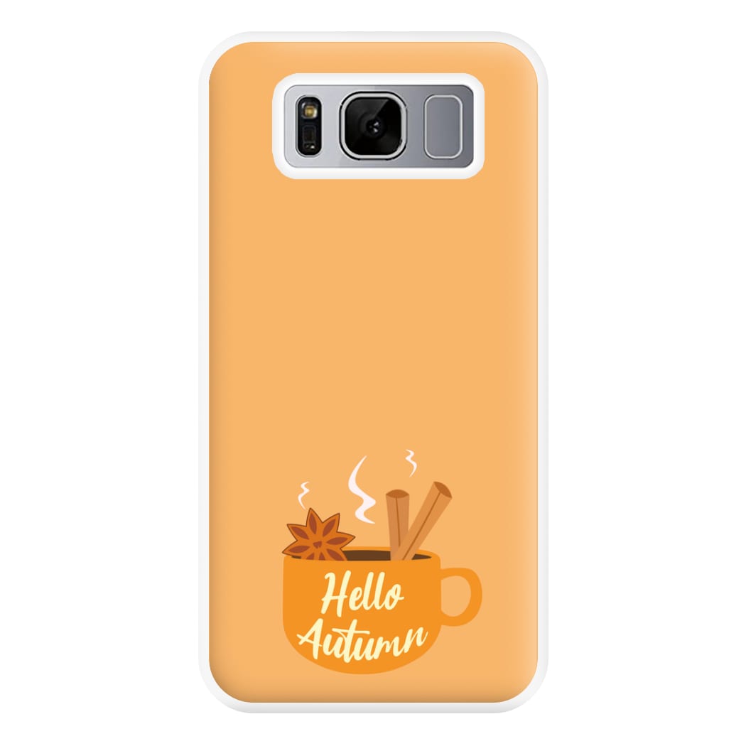 Hello Autumn Phone Case for Galaxy S8 Plus