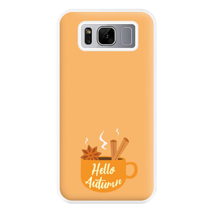 Hello Autumn Phone Case for Galaxy S8 Plus