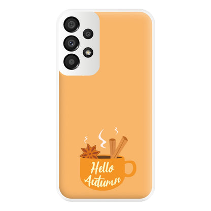 Hello Autumn Phone Case for Galaxy A33