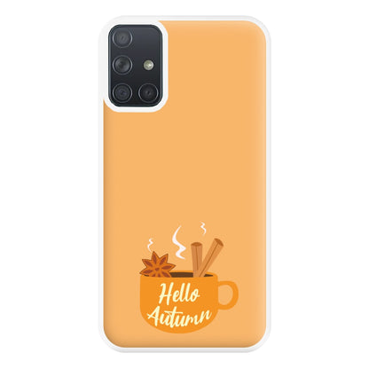 Hello Autumn Phone Case for Galaxy A71