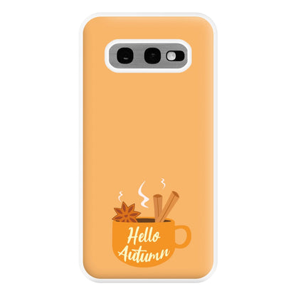 Hello Autumn Phone Case for Galaxy S10e