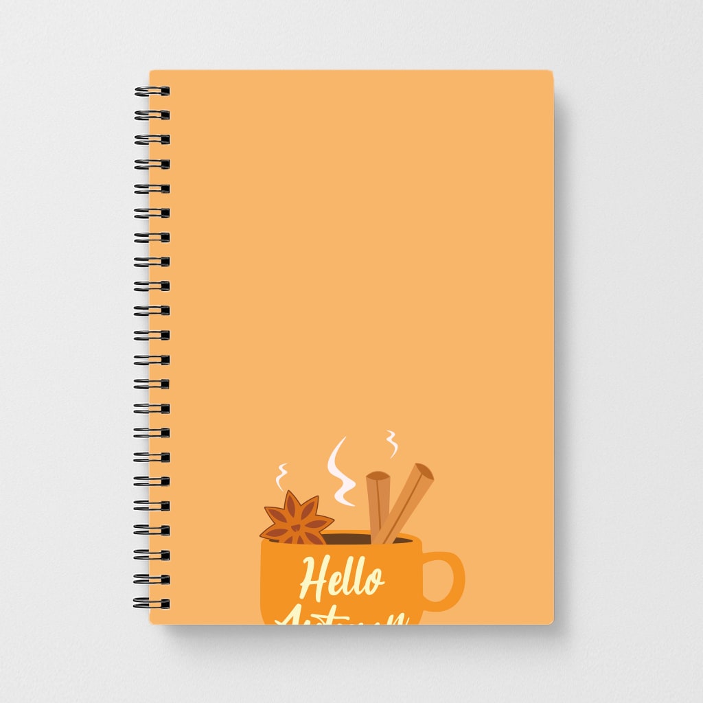 Hello Autumn Notebook