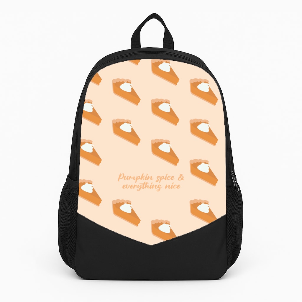 Pumpkin Spice And Everything Nice - Autumn Backpack