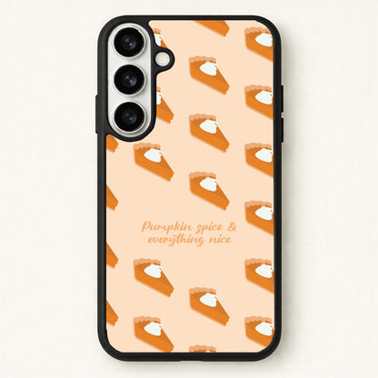 Pumpkin Spice And Everything Nice - Autumn Phone Case for Galaxy S26