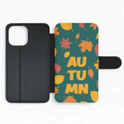 Leaves - Autumn Flip Phone Case