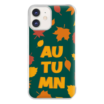 Leaves - Autumn Phone Case for iPhone 12 / 12 Pro