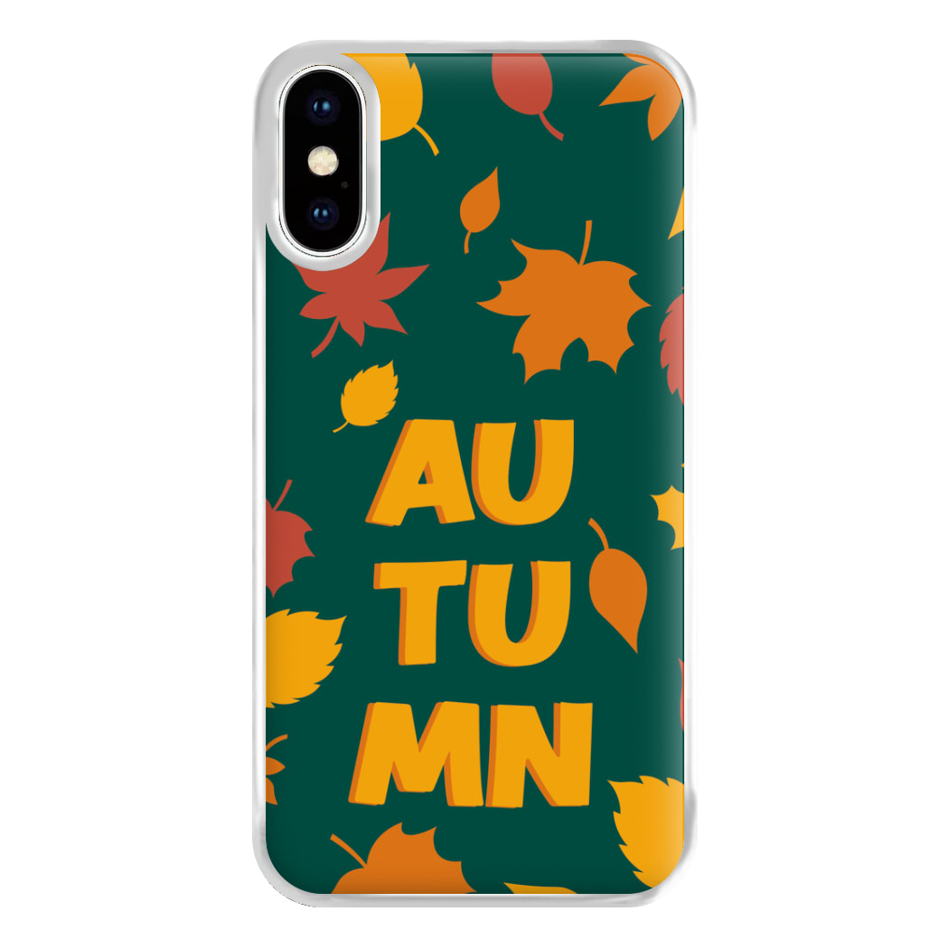 Leaves - Autumn Phone Case for iPhone XS Max