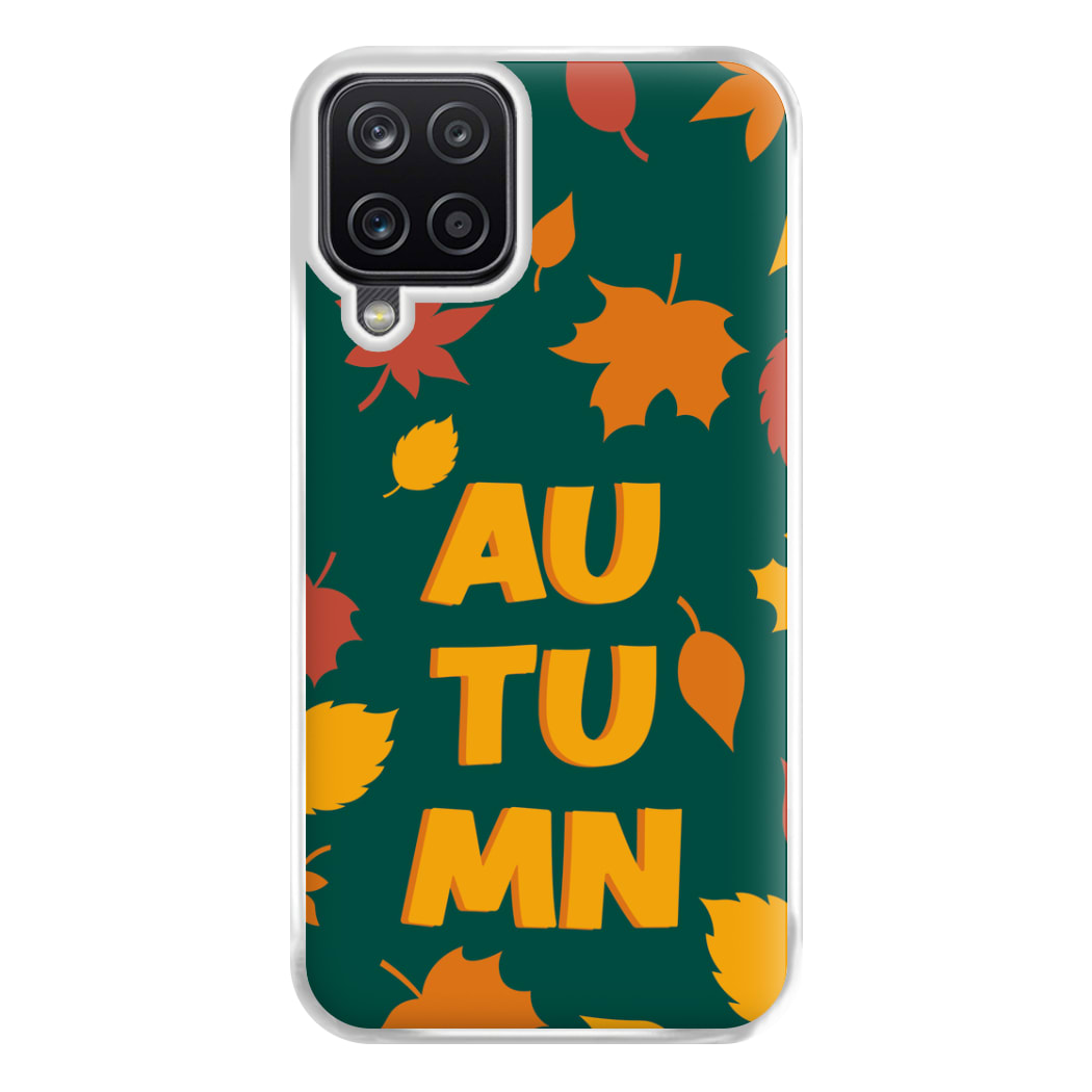 Leaves - Autumn Phone Case for Galaxy A12