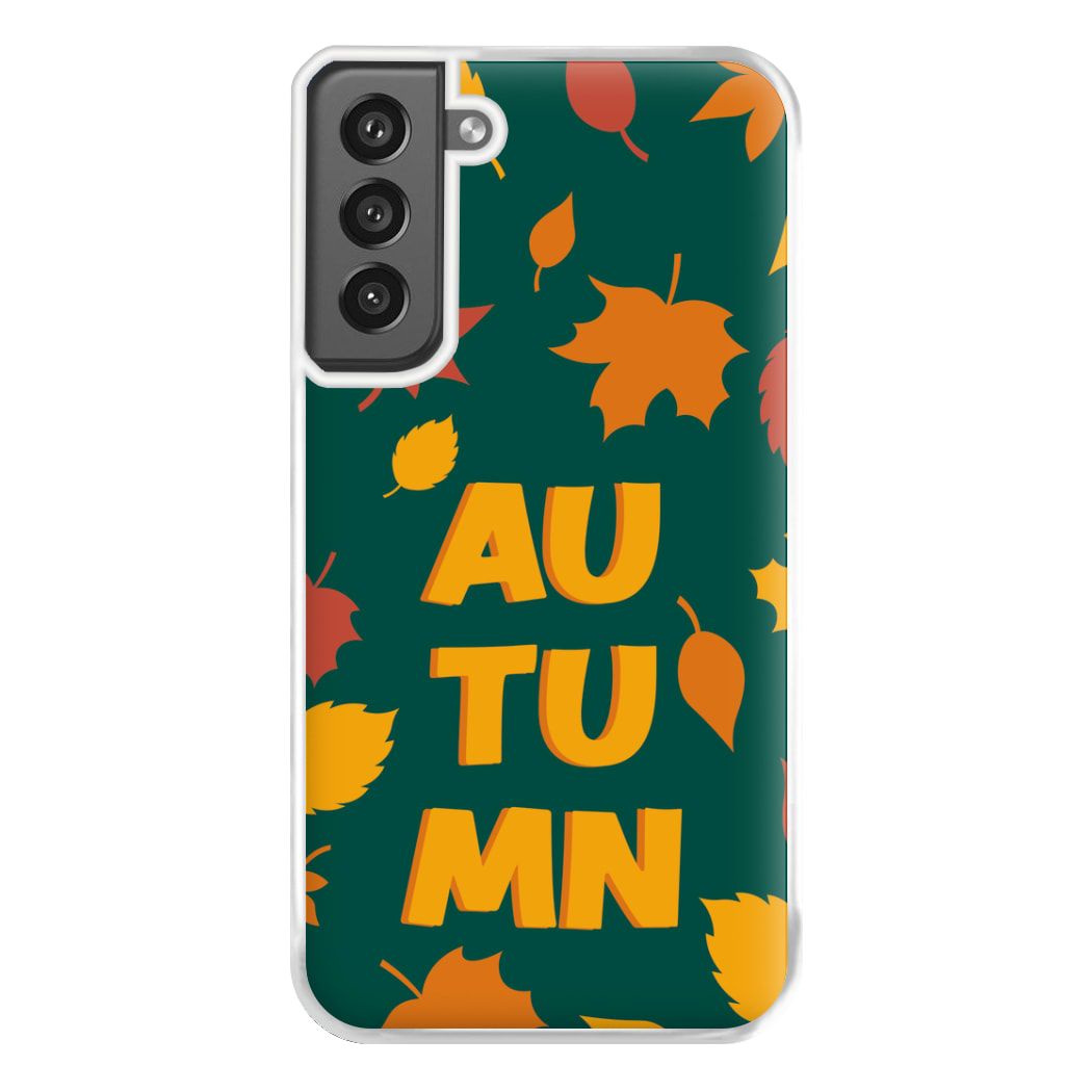 Leaves - Autumn Phone Case for Galaxy S21FE