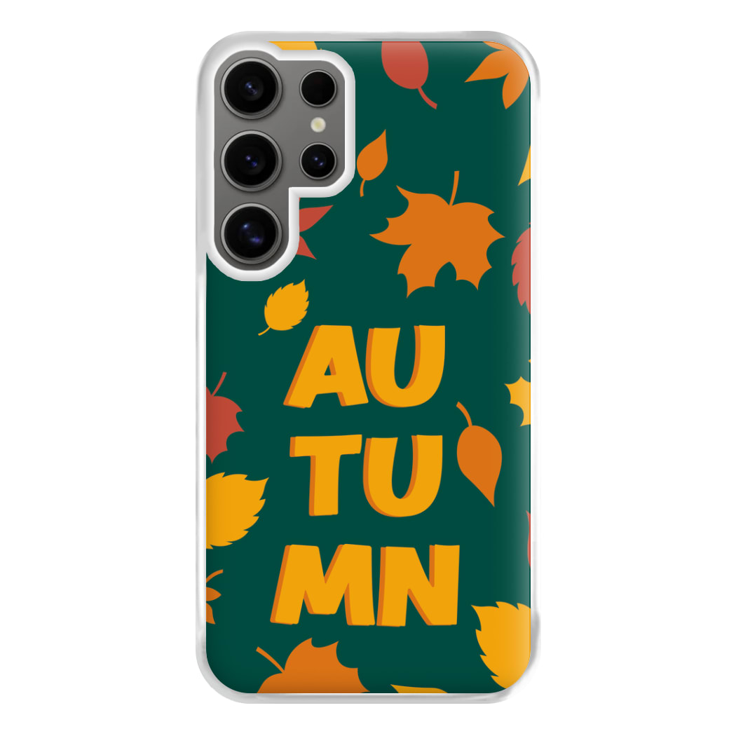 Leaves - Autumn Phone Case for Galaxy S24 Ultra