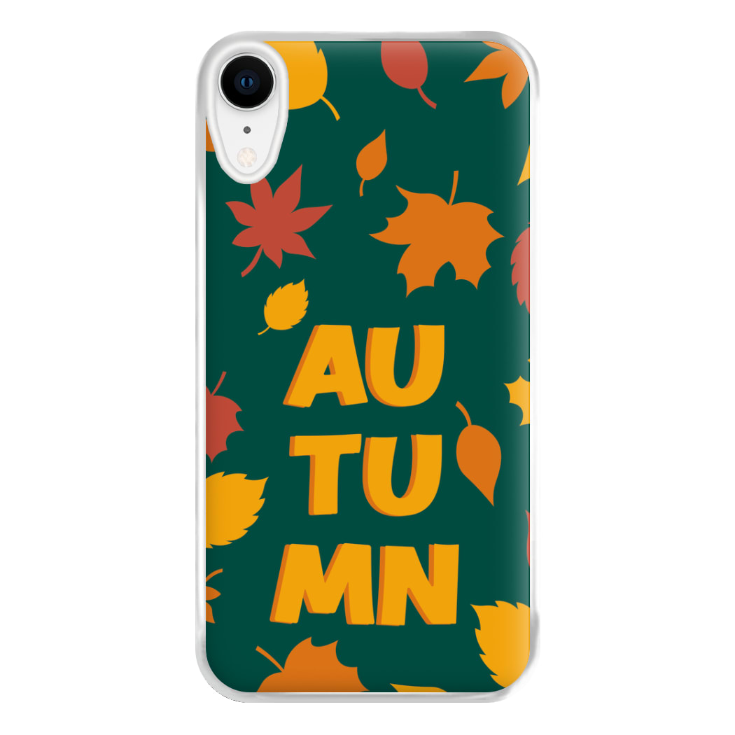 Leaves - Autumn Phone Case for iPhone XR