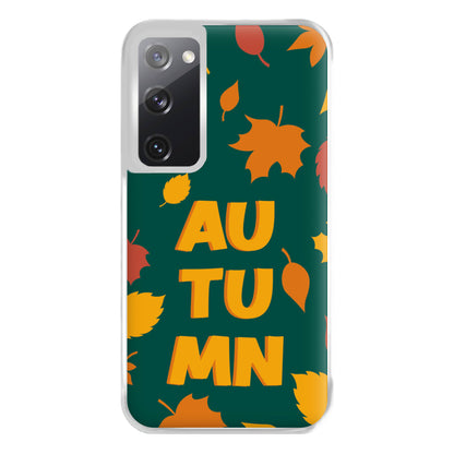 Leaves - Autumn Phone Case for Galaxy S20FE