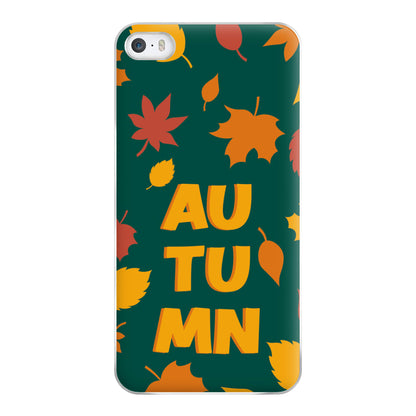 Leaves - Autumn Phone Case for iPhone 5 / 5s / SE 2016