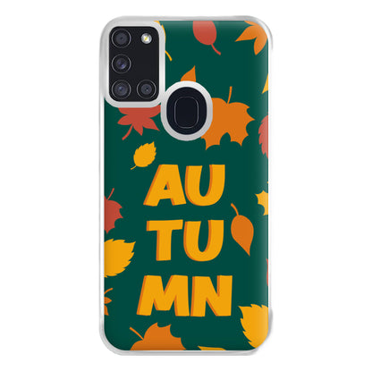 Leaves - Autumn Phone Case for Galaxy A21s