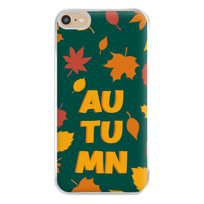 Leaves - Autumn Phone Case for iPhone 6 Plus / 7 Plus / 8 Plus