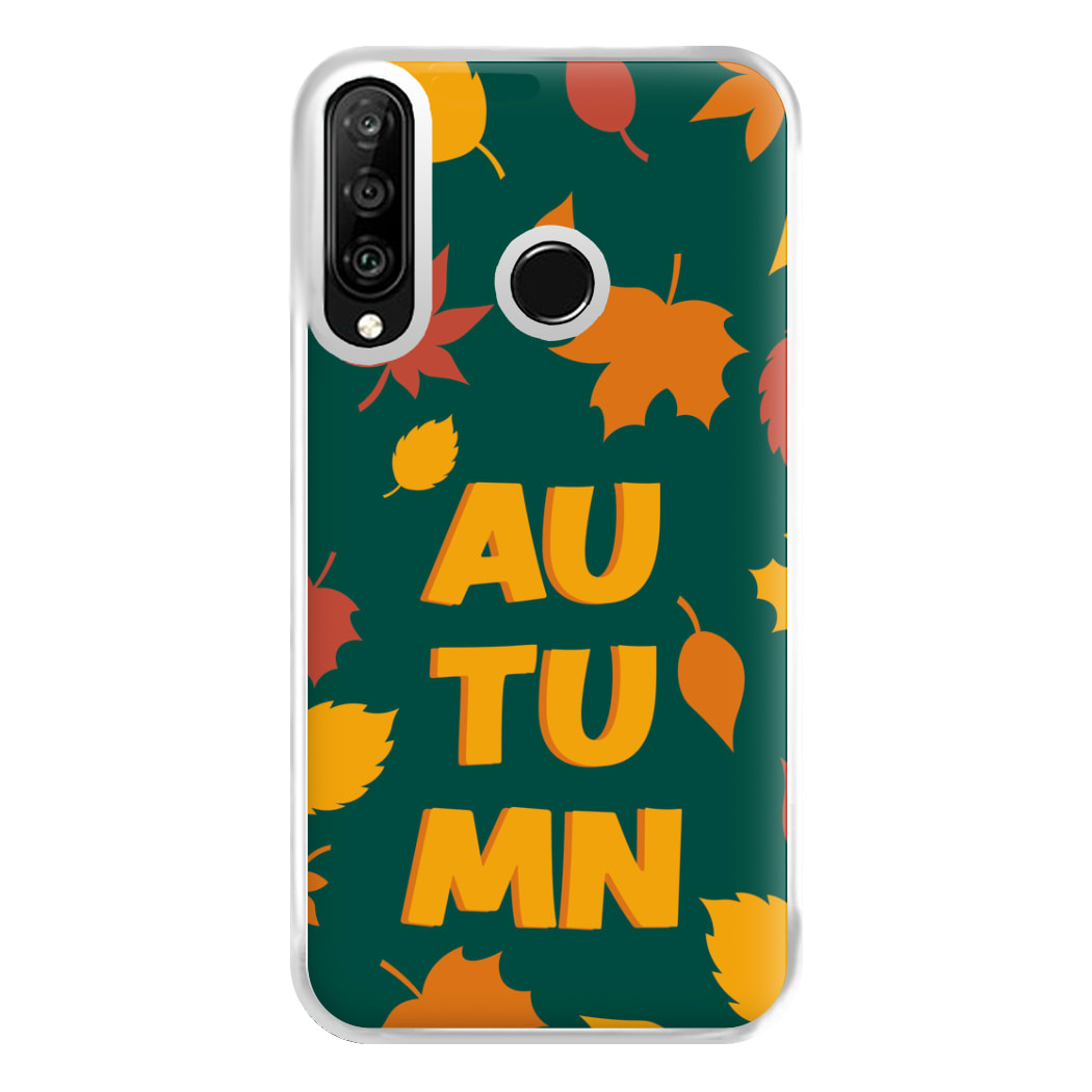 Leaves - Autumn Phone Case for Huawei P30 Lite