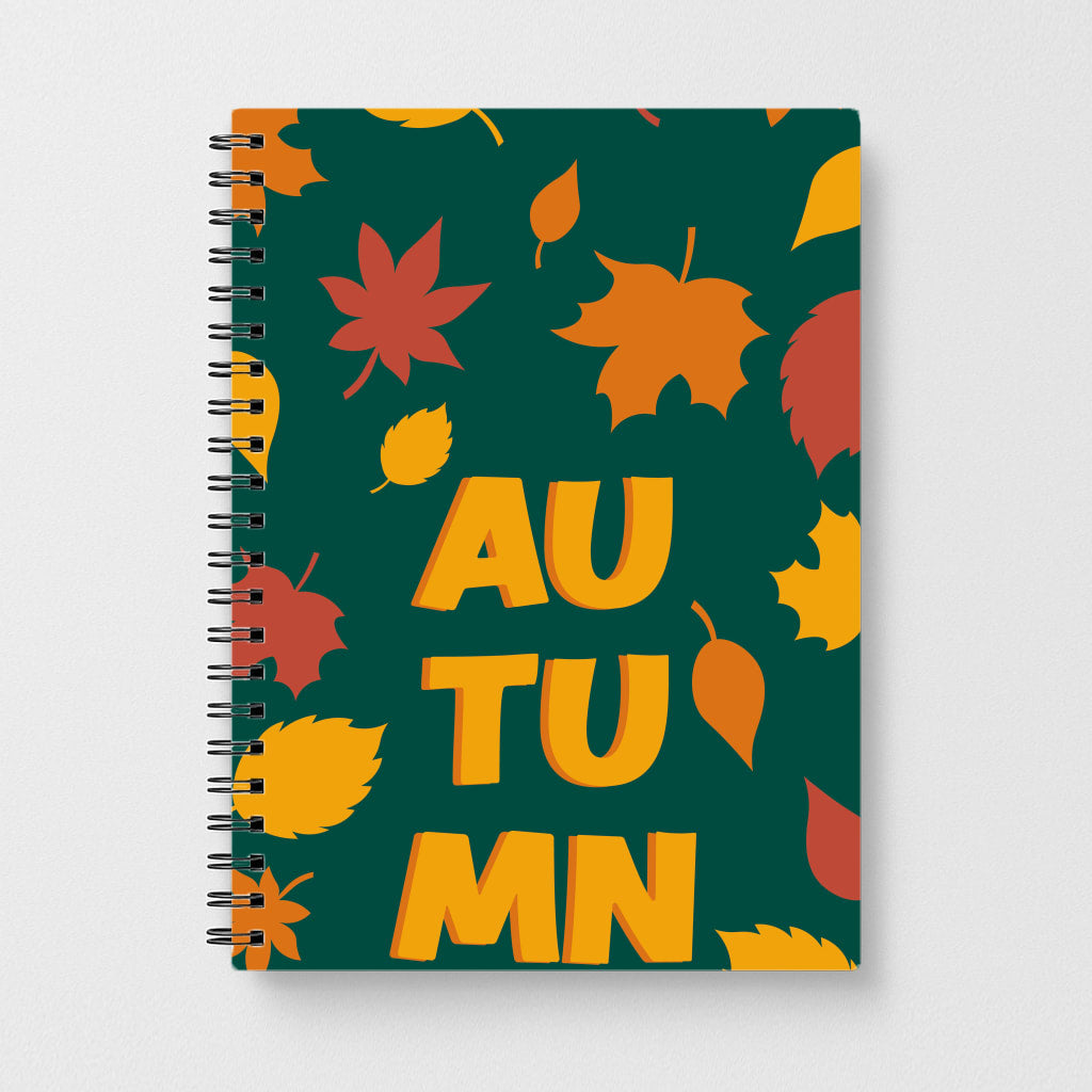 Leaves - Autumn Notebook