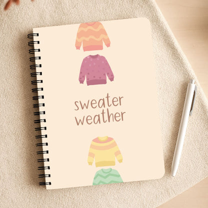 Sweater Weather - Autumn Notepad