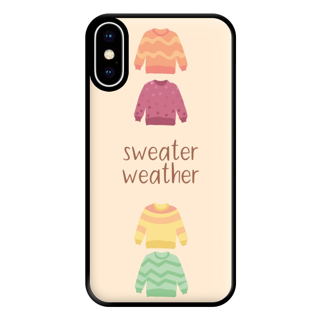 Sweater Weather - Autumn Phone Case for iPhone XS Max