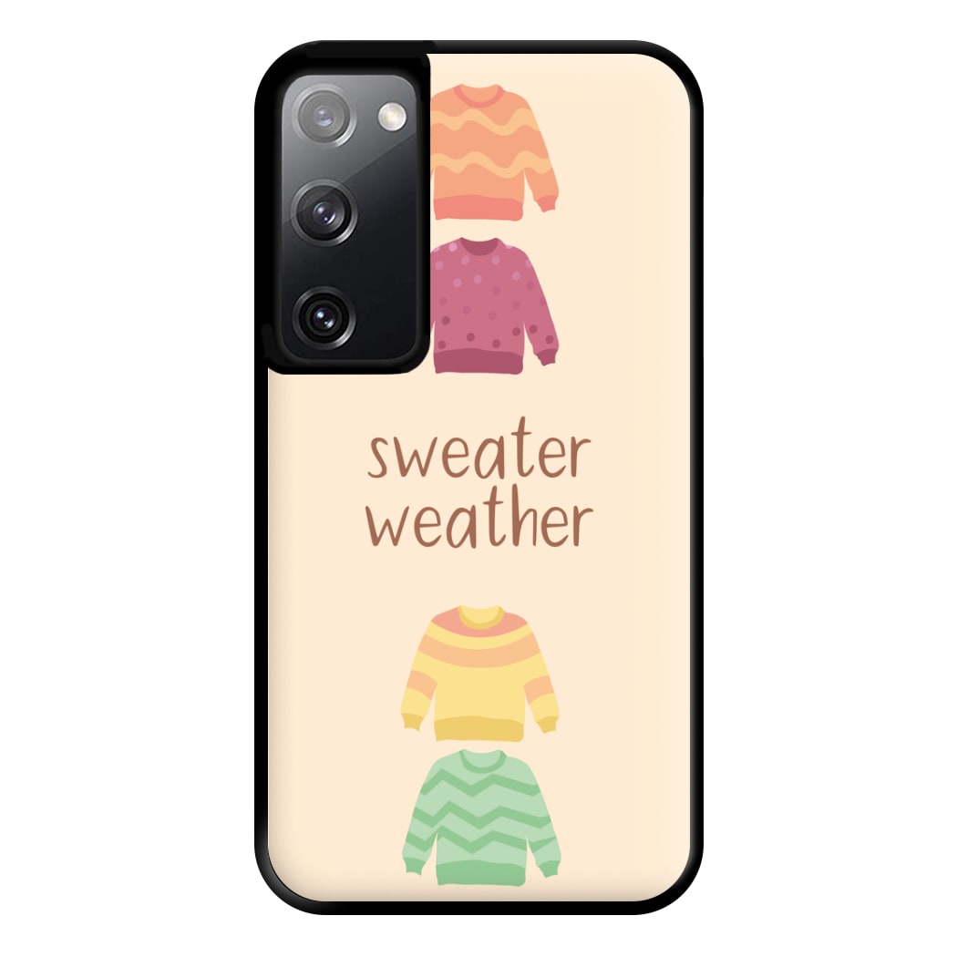 Sweater Weather - Autumn Phone Case for Galaxy S20