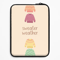 Sweater Weather - Autumn Universal Laptop Sleeve