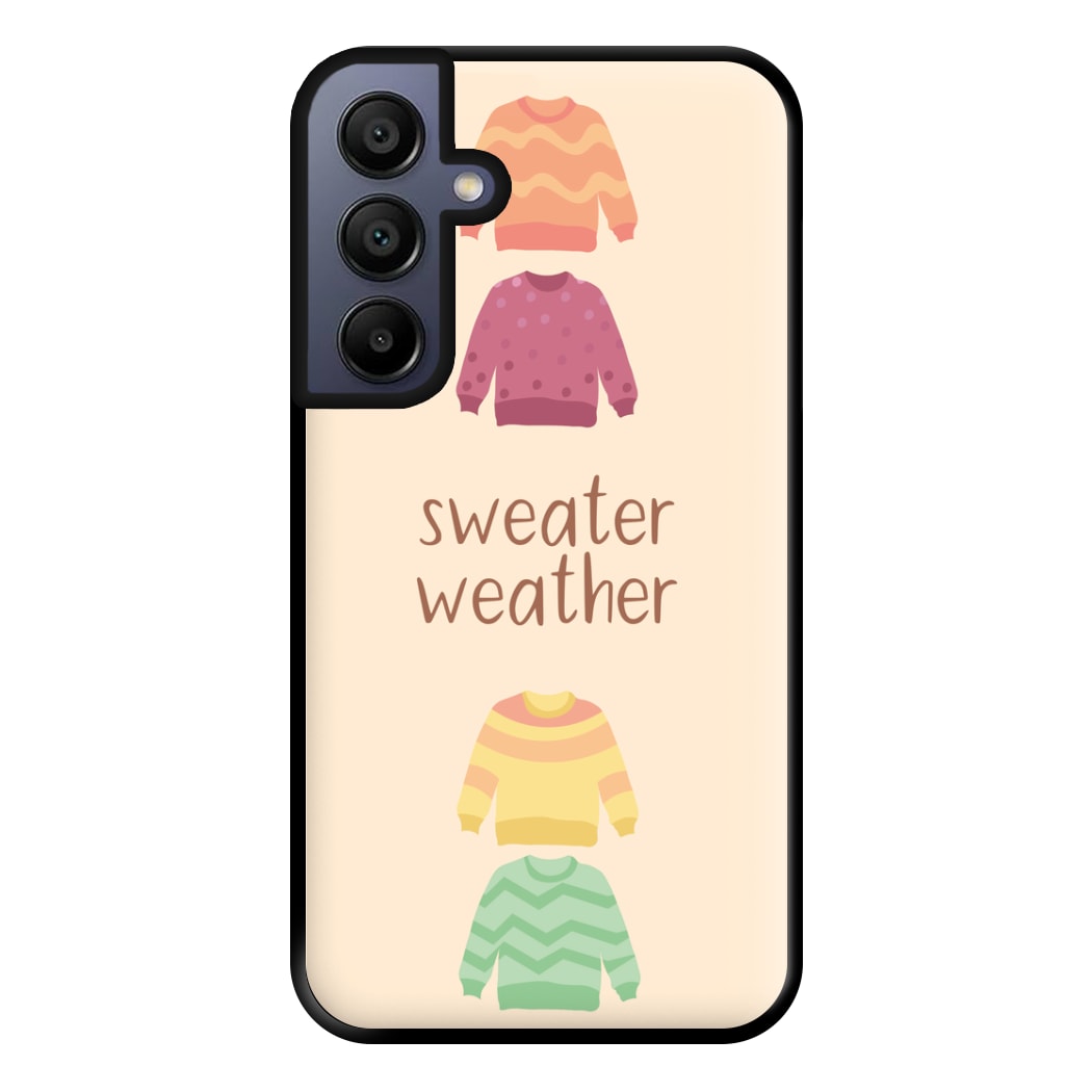 Sweater Weather - Autumn Phone Case for Galaxy A15