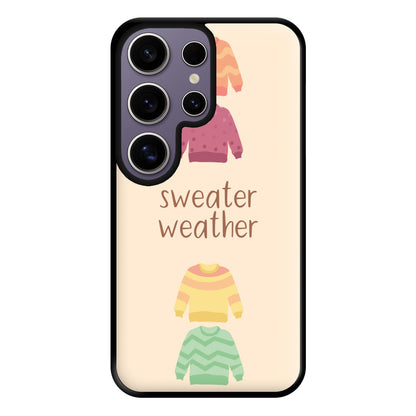 Sweater Weather - Autumn Phone Case for Galaxy S25 Ultra