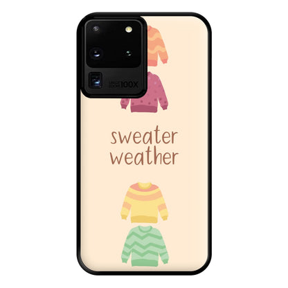 Sweater Weather - Autumn Phone Case for Galaxy S20 Ultra