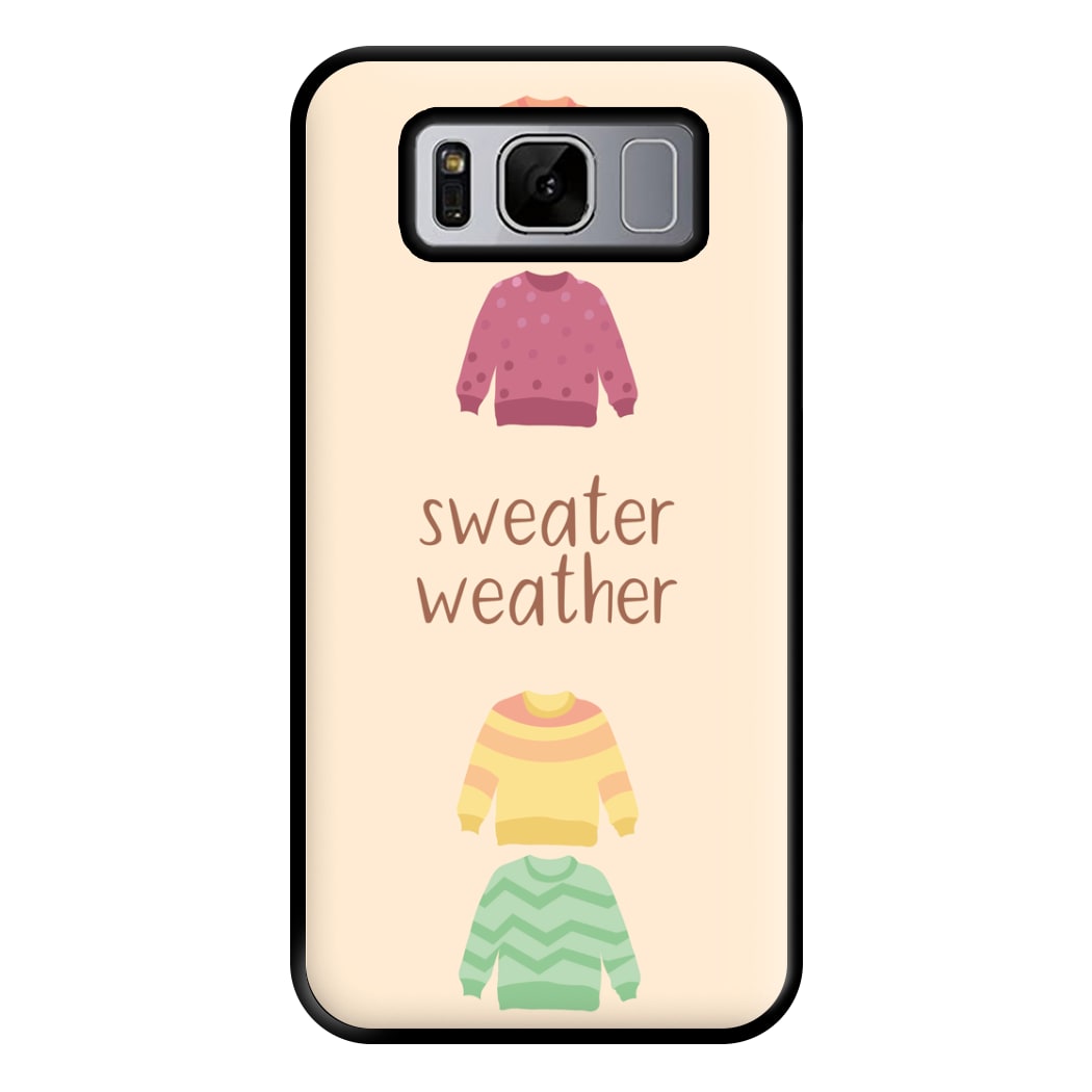 Sweater Weather - Autumn Phone Case for Galaxy S8 Plus