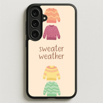 Sweater Weather - Autumn Phone Case for Galaxy S25FE