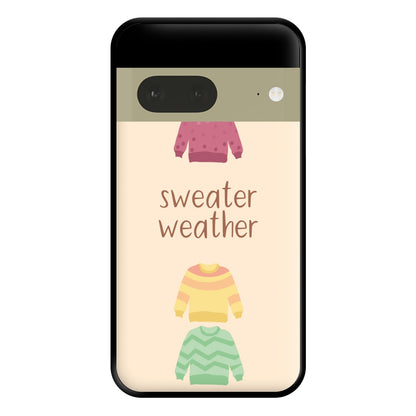 Sweater Weather - Autumn Phone Case for Google Pixel 7a