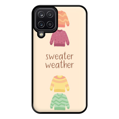 Sweater Weather - Autumn Phone Case for Galaxy A12