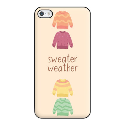 Sweater Weather - Autumn Phone Case for iPhone 5 / 5s / SE 2016