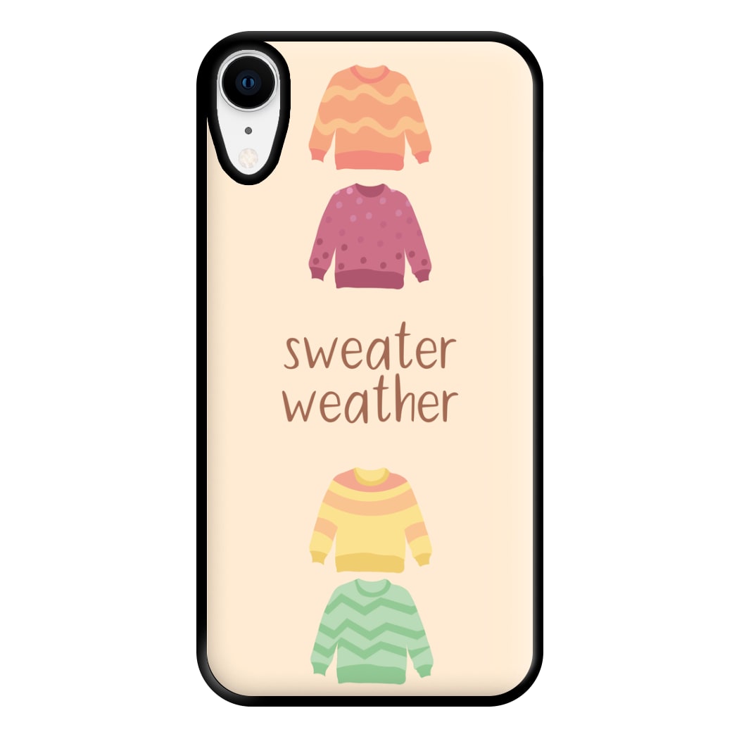 Sweater Weather - Autumn Phone Case for iPhone XR