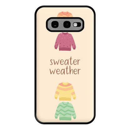 Sweater Weather - Autumn Phone Case for Galaxy S10e