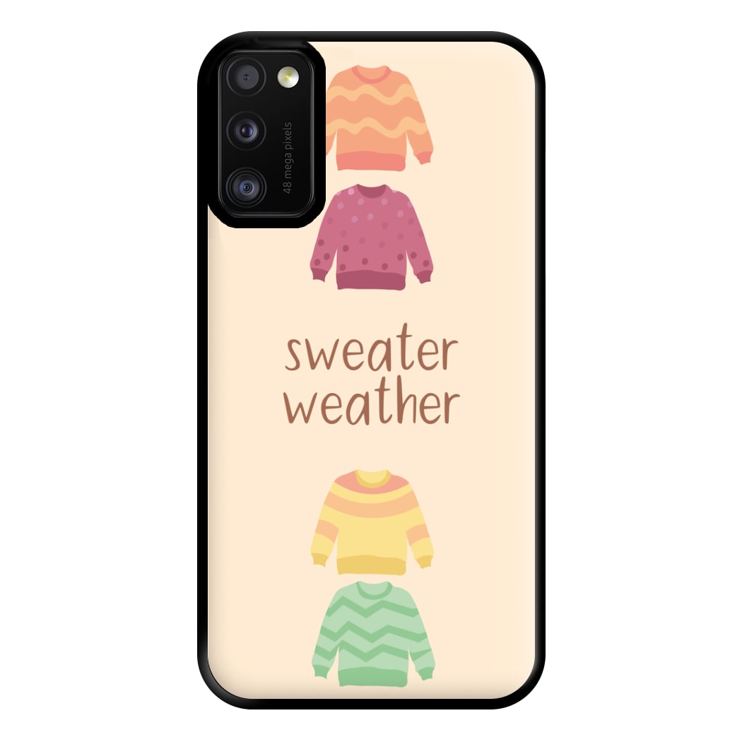 Sweater Weather - Autumn Phone Case for Galaxy A41