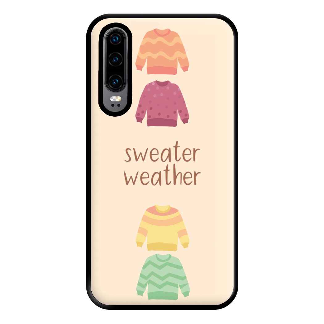 Sweater Weather - Autumn Phone Case for Huawei P30