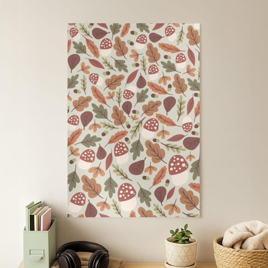 Autumn Pattern Poster