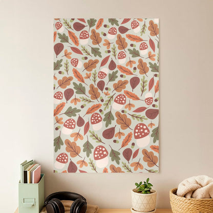 Autumn Pattern Poster