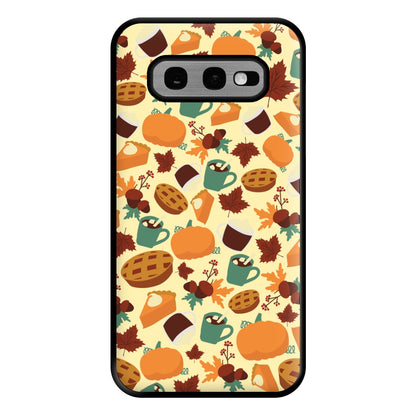 Fall Pattern Phone Case for Galaxy S10e