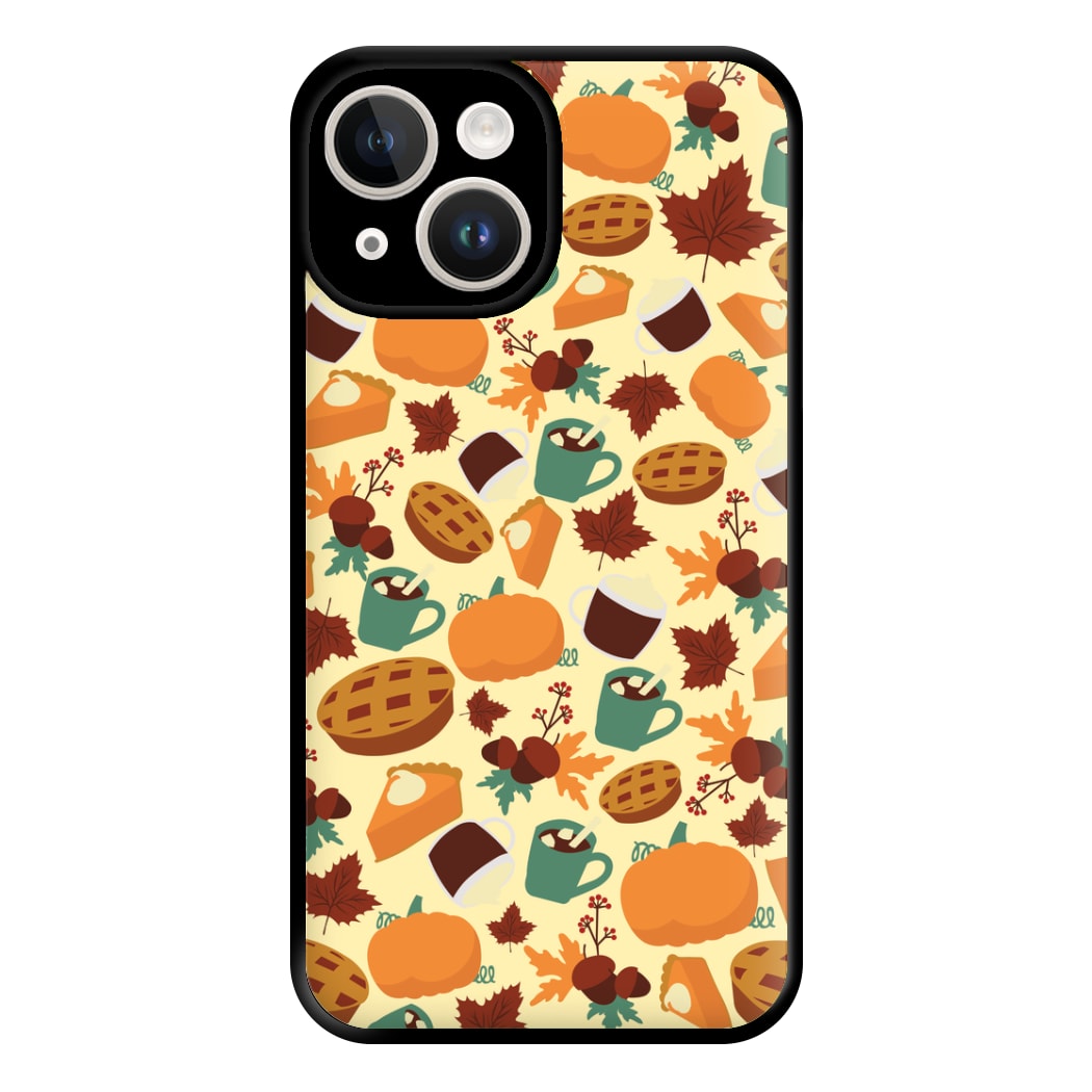 Fall Pattern Phone Case for iPhone 14