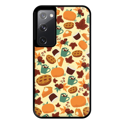 Fall Pattern Phone Case for Galaxy S20FE