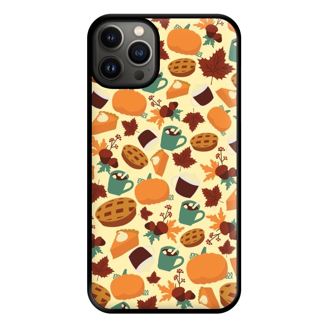 Fall Pattern Phone Case for iPhone 13