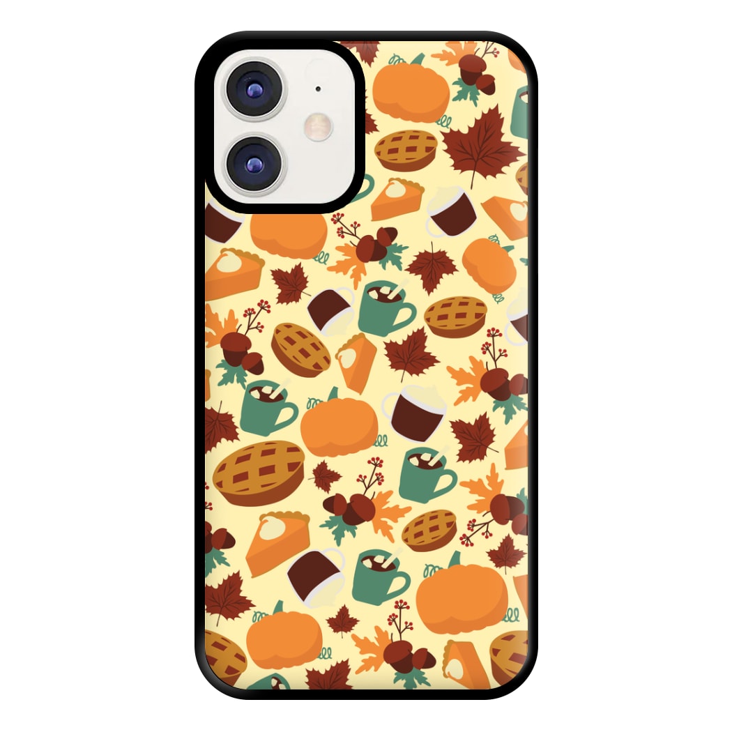 Fall Pattern Phone Case for iPhone 12 / 12 Pro